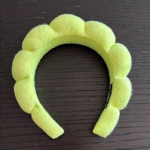 Pixi Target Collab Vibrant Green Scalloped Headband for Makeup